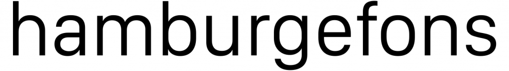 The word "hamburgefons" in Apple's San Francisco font.